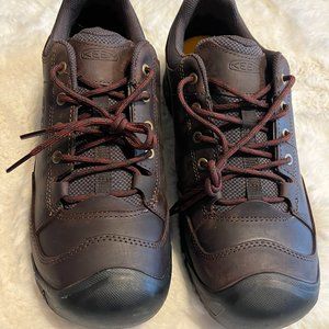 Keen Men's Targhee 3 (III) Oxford (Dark Brown Leather)